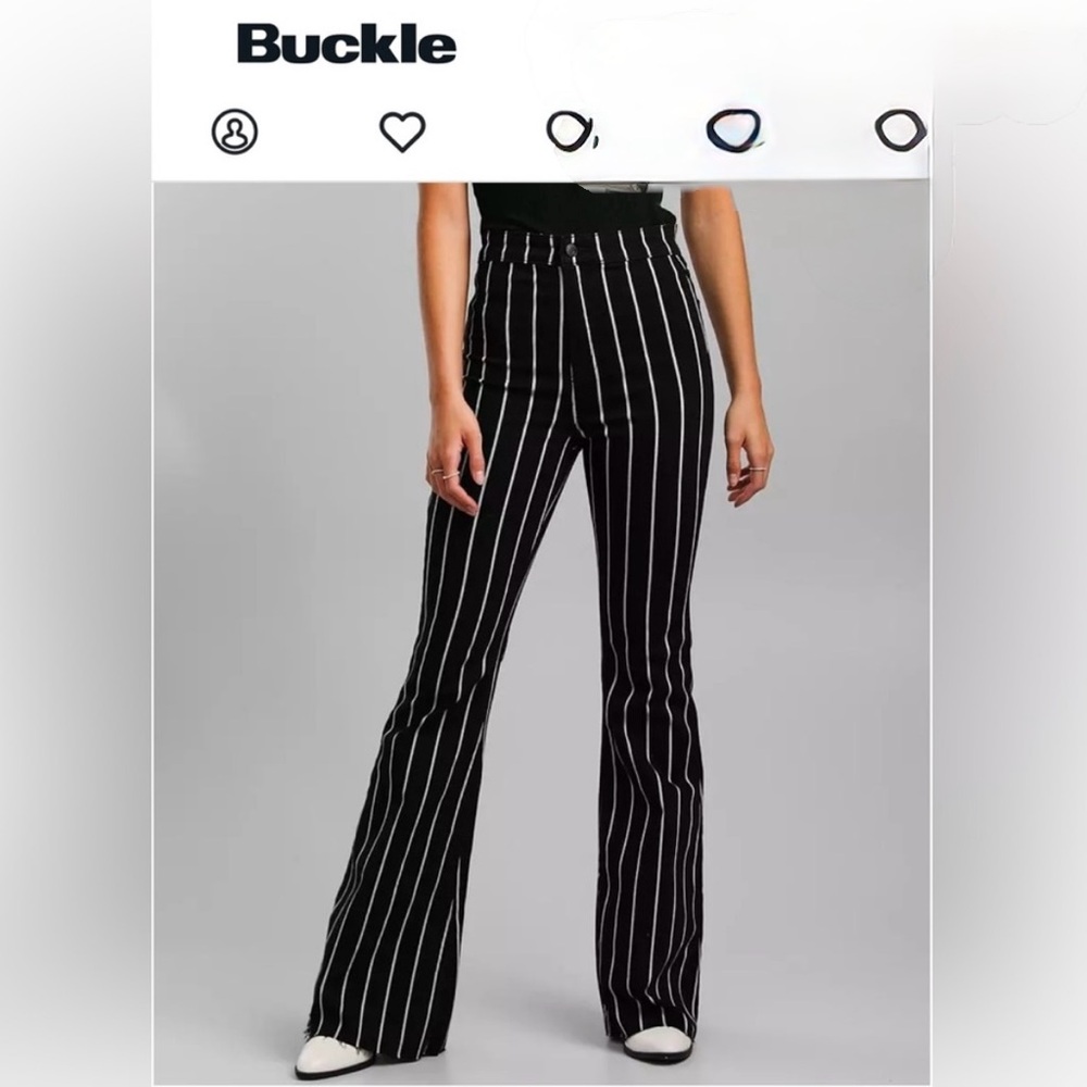 Cello striped flare jeans!